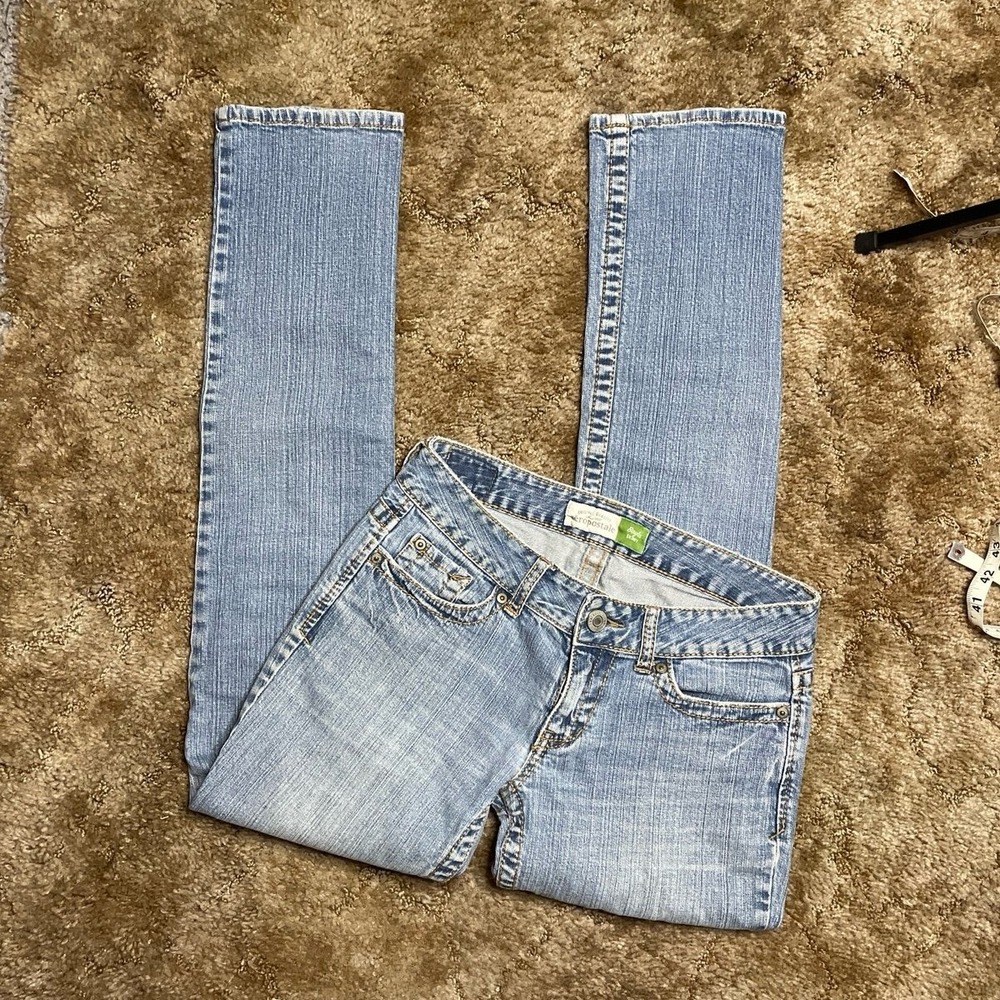 Aeropostale Bayla Skinny Low Rise Y2K Style Jean Size 3/4 Regular